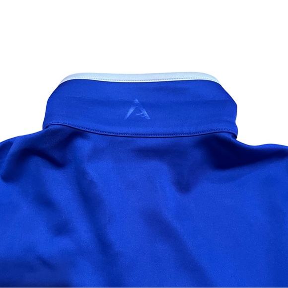 Antigua Woman’s Leader Blue Lightweight Jacket Full Zip Size Large - Picture 6 of 8